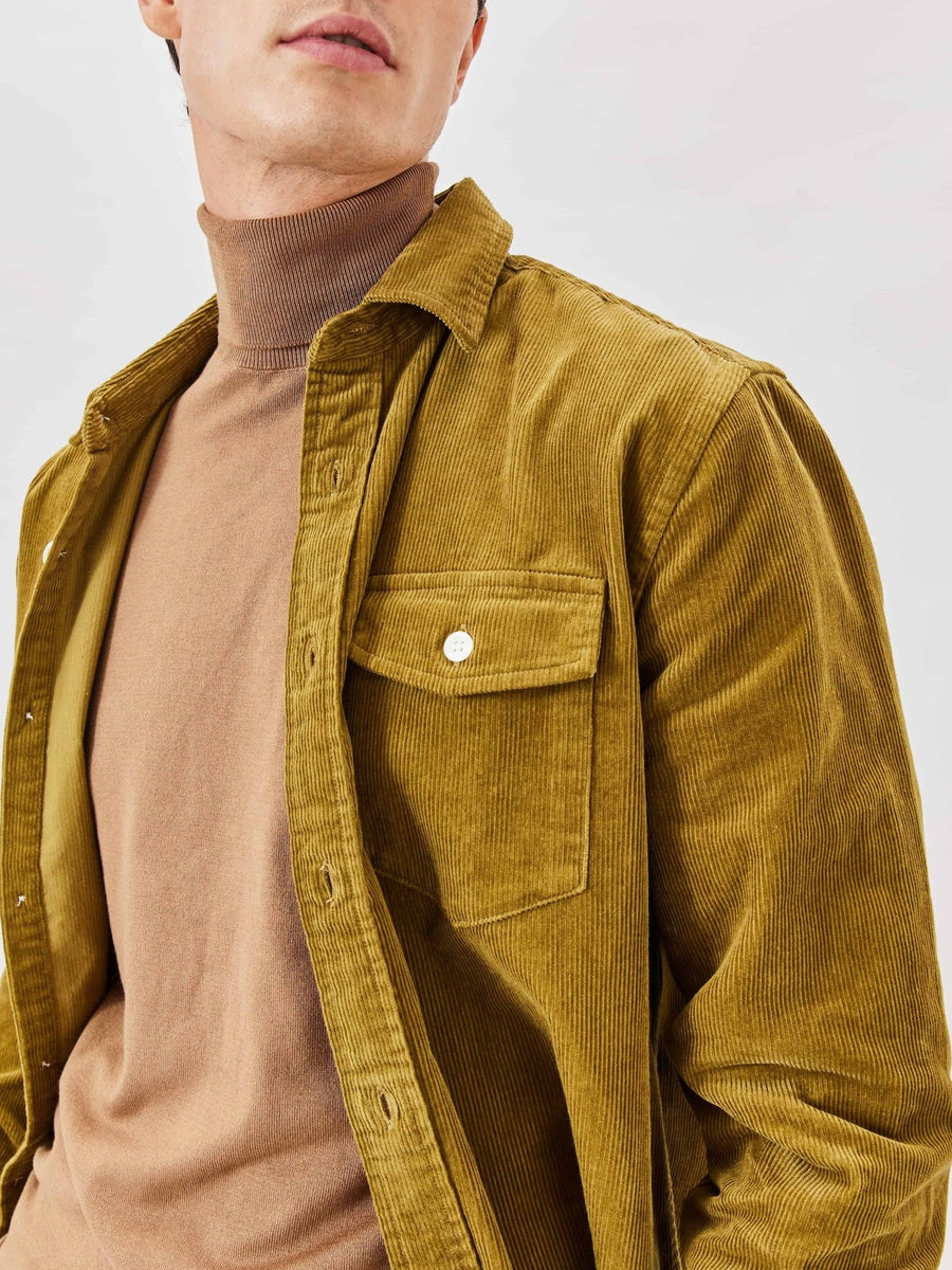 The Overshirts 3-Pack | Toast + Olive + Ocean Green - Cordurry