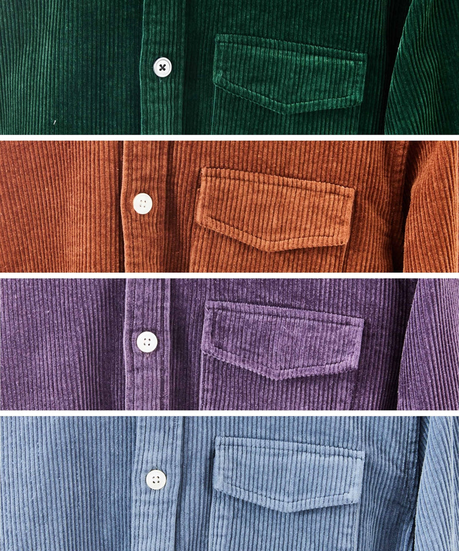 The Shackets 4-Pack | Forest + Russet + Eggplant + Rain - Cordurry